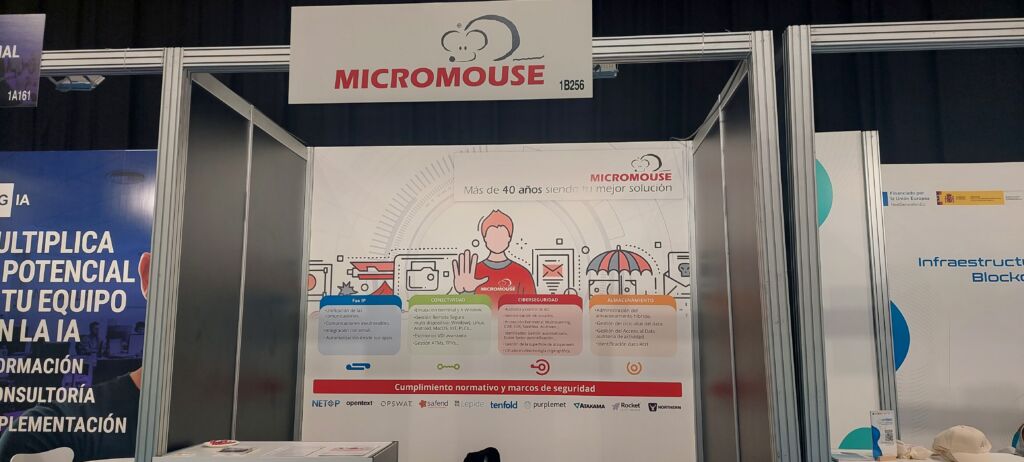 Stand MICROMOUSE en el DIGITAL ENTERPRISE SHOW