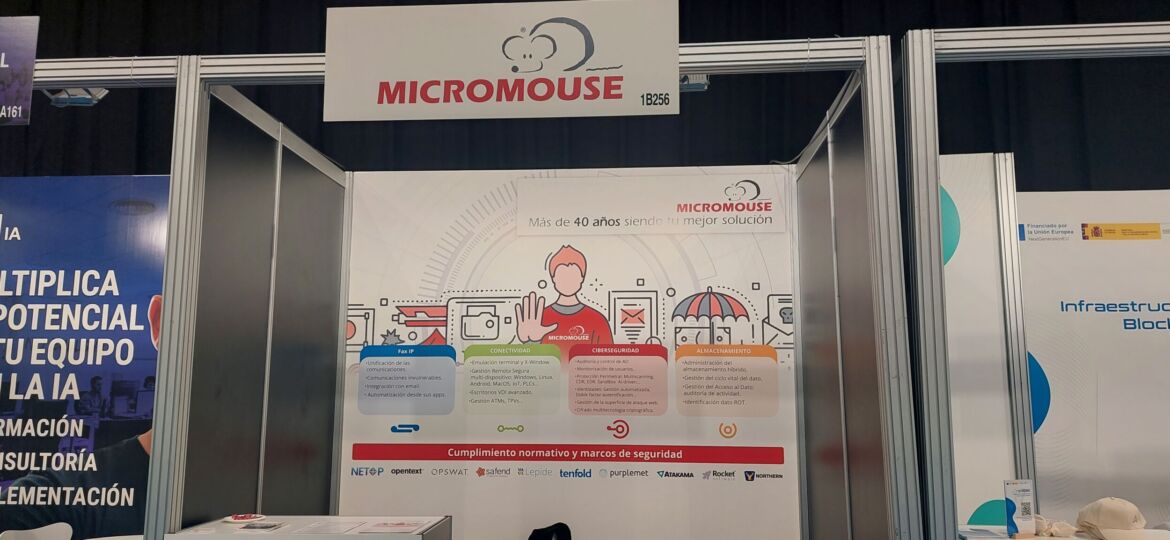 Stand MICROMOUSE en el DIGITAL ENTERPRISE SHOW